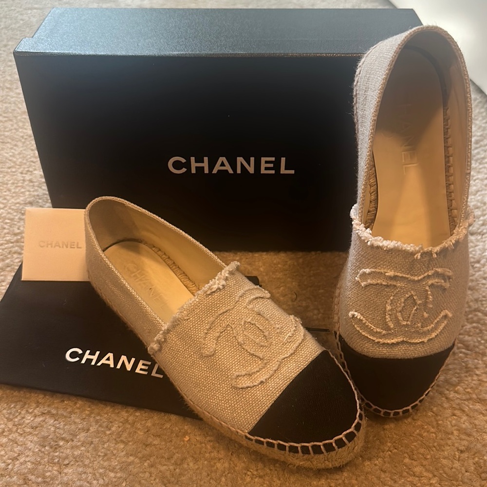 Chanel espadrilles size 7